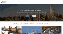 Desktop Screenshot of pamlico-insurance.com