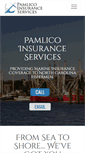 Mobile Screenshot of pamlico-insurance.com